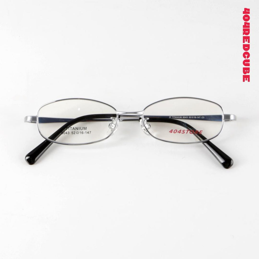 Oval Rectangle Titanium Minimalist Optical Frames