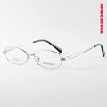 Oval Rectangle Titanium Minimalist Optical Frames