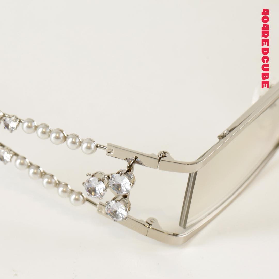 Rectangle Metal Gothic Sunglasses