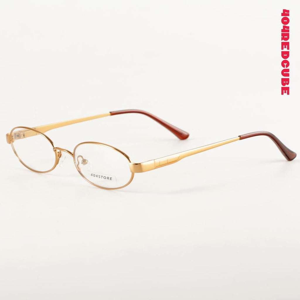 Oval Metal Lightweight Optical Frames