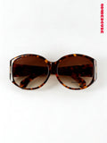 Oversized Round Acetate Sunglasses