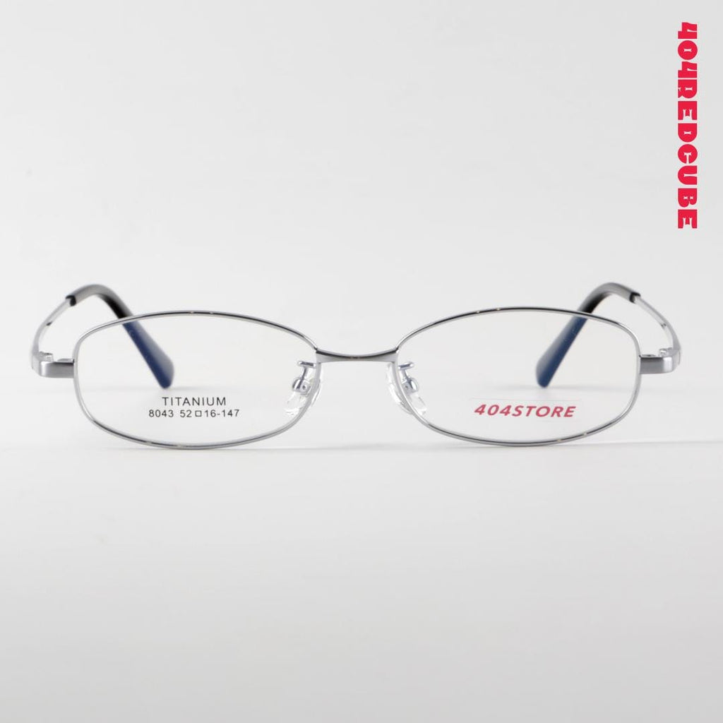 Oval Rectangle Titanium Minimalist Optical Frames