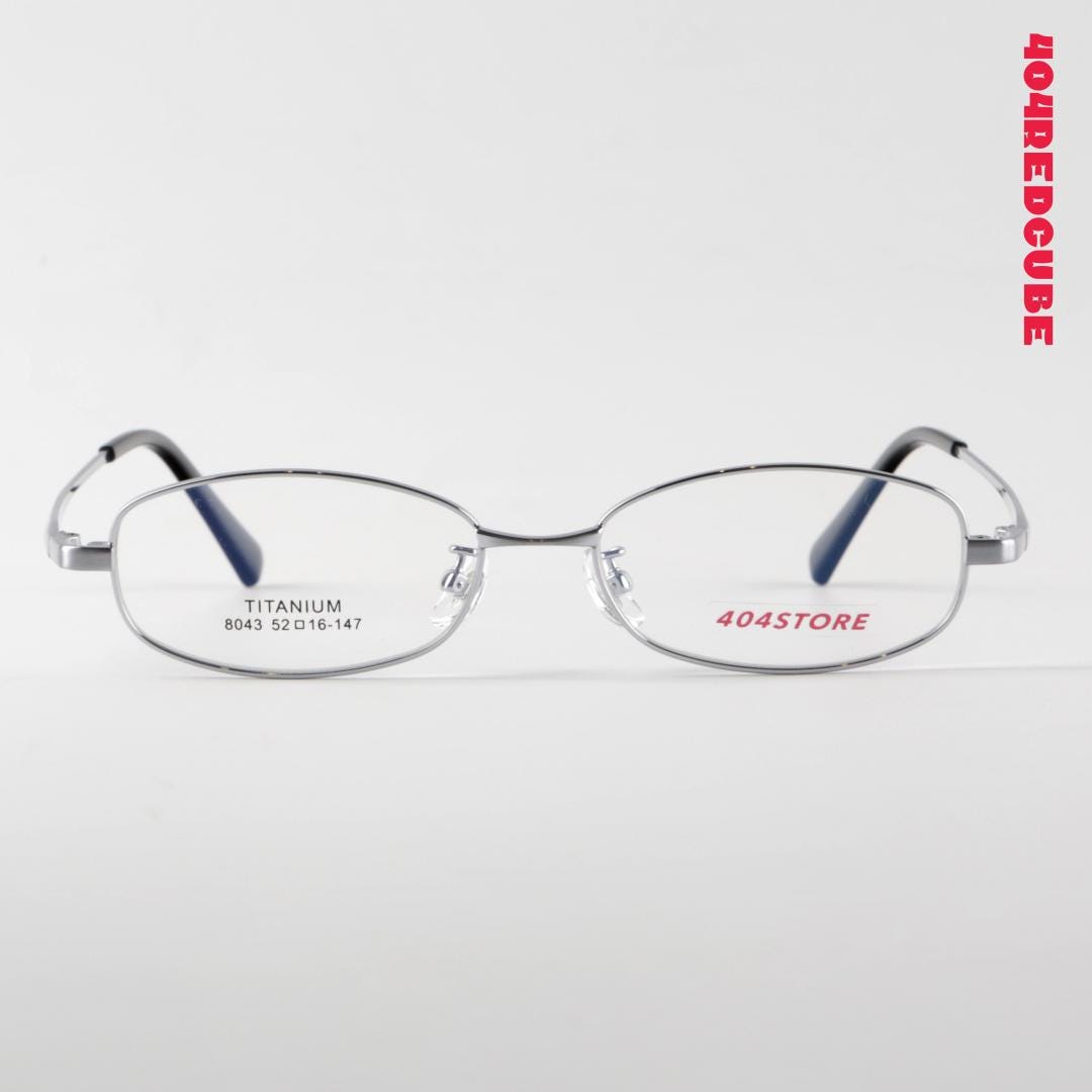 Oval Rectangle Titanium Minimalist Optical Frames