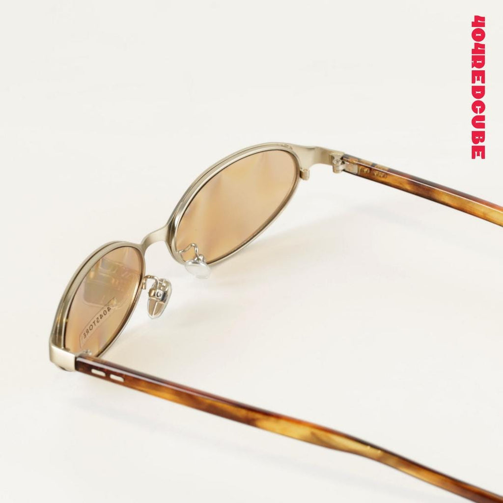 Oval Metal Bookish Office Siren Optical Frames
