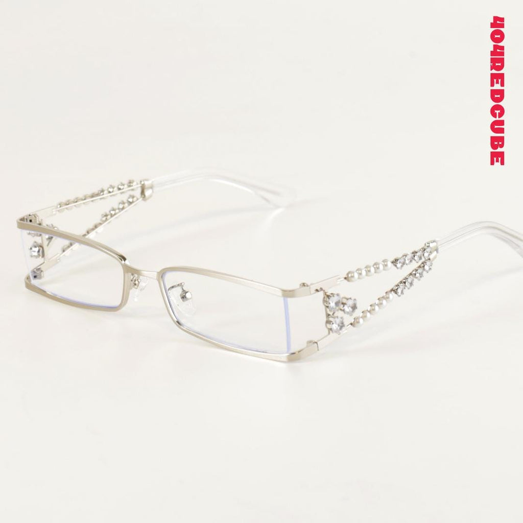Rectangle Metal Gothic Optical Frames