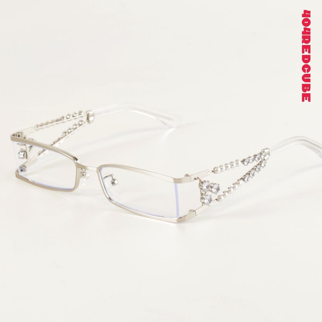 Rectangle Metal Gothic Optical Frames