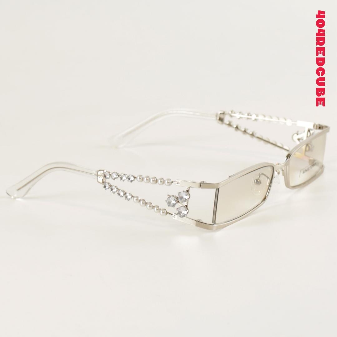 Rectangle Metal Gothic Sunglasses