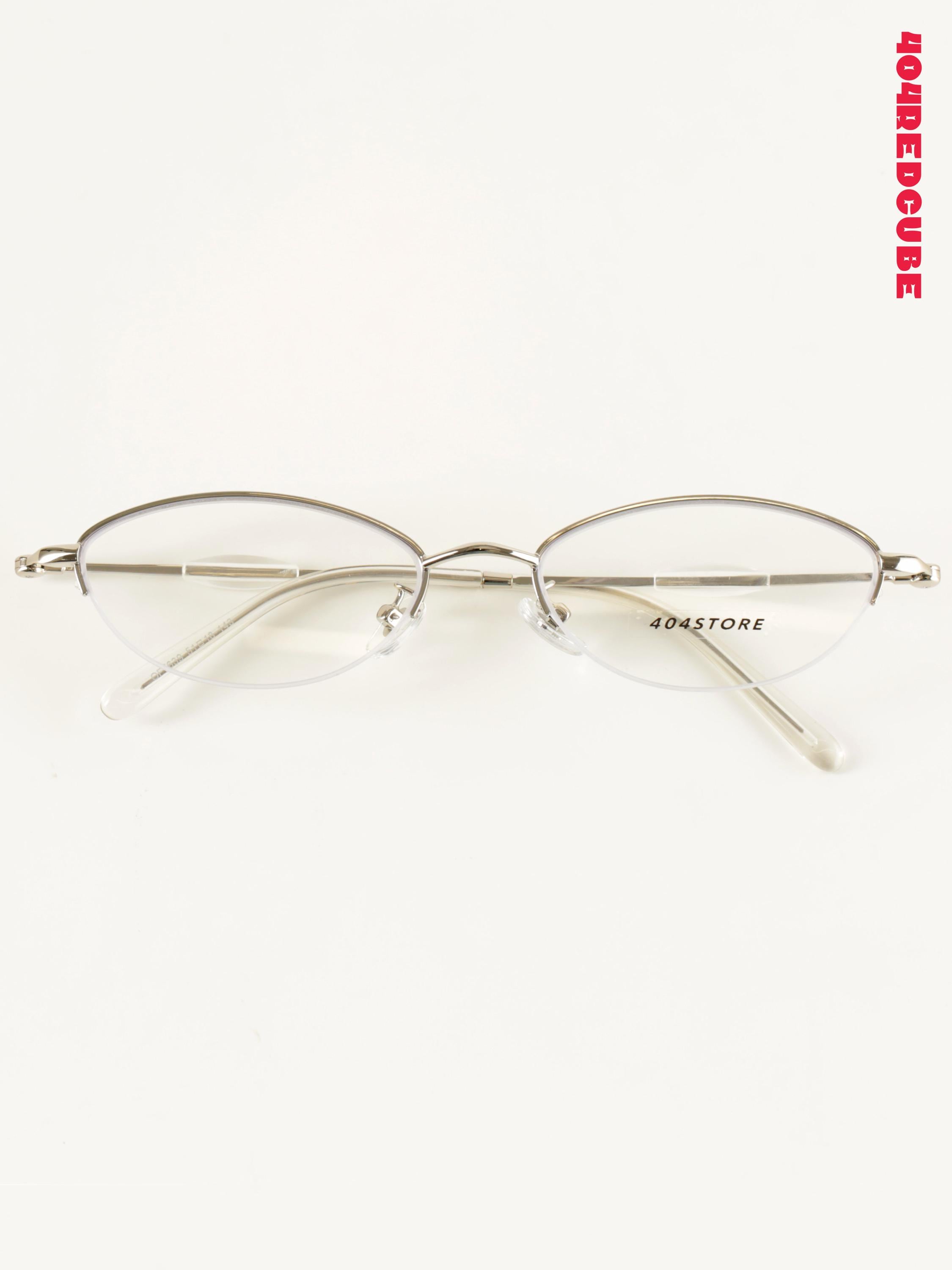Semi-Rimless Oval PC Optical Frames