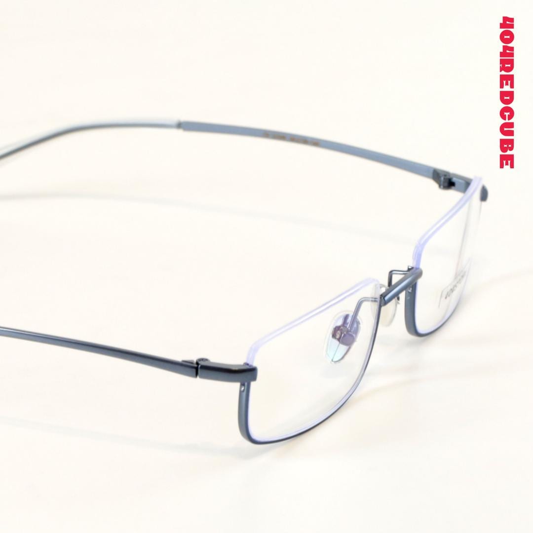 Rimless Rectangle Metal Minimalist Optical Frames