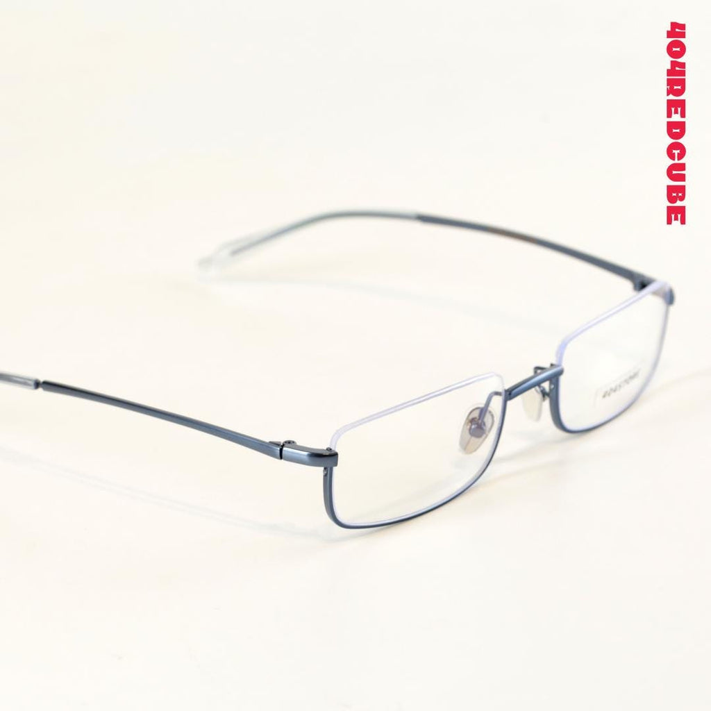 Rimless Rectangle Metal Minimalist Optical Frames