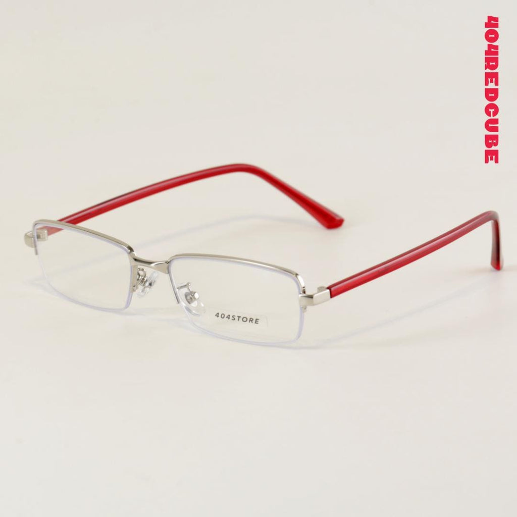 Bayonetta Rimless Rectangle Metal Office Siren Minimalist Optical Frames