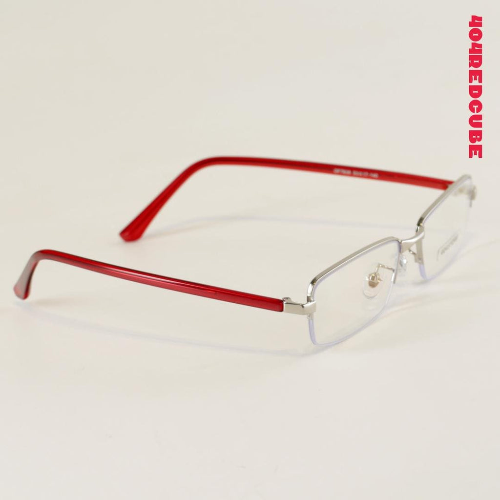 Bayonetta Rimless Rectangle Metal Office Siren Minimalist Optical Frames