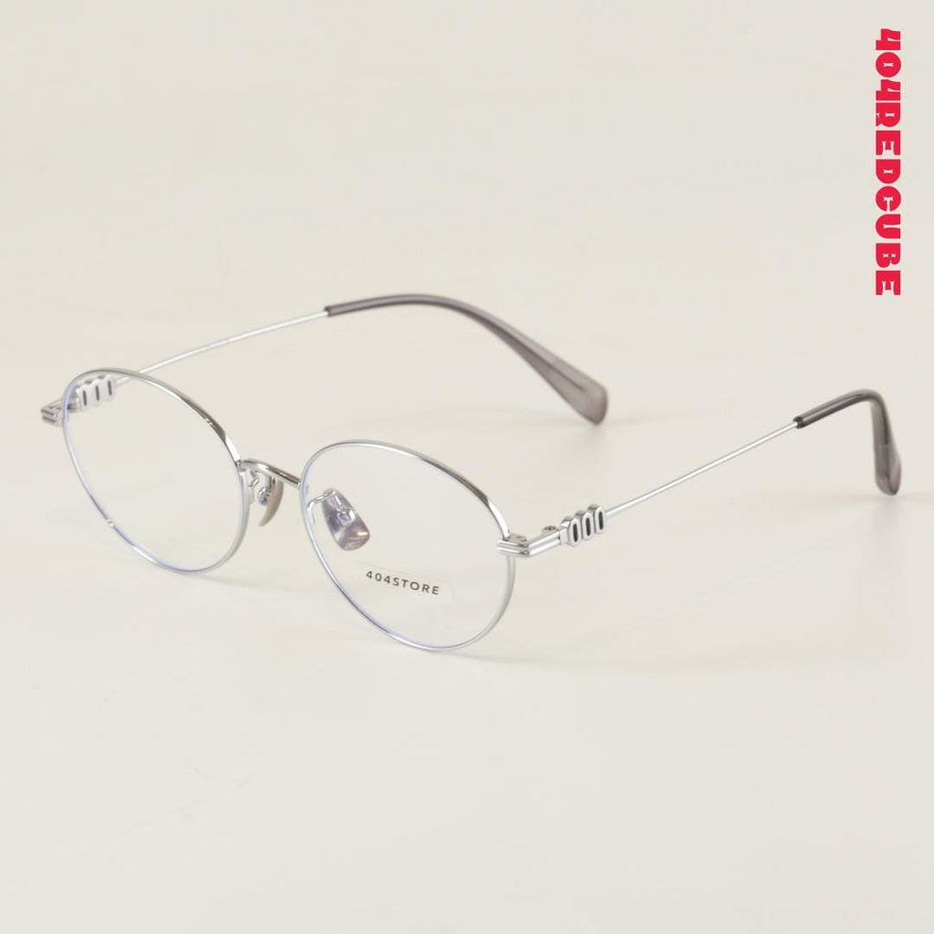 Triple-Ring Oval Titanium Optical Frames