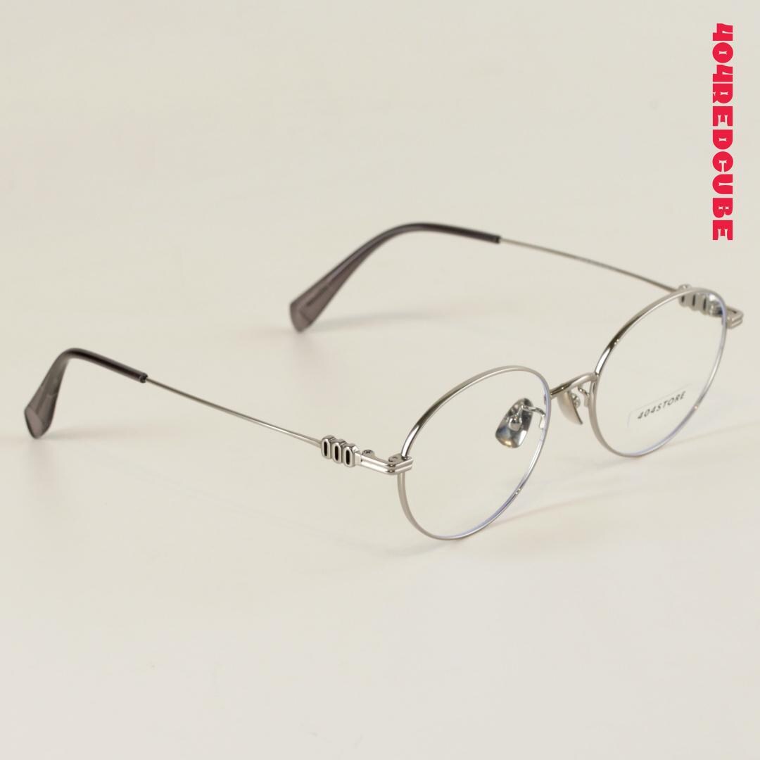 Triple-Ring Oval Titanium Optical Frames