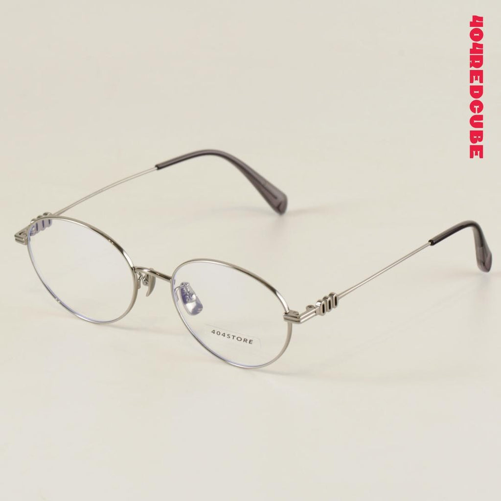 Triple-Ring Oval Titanium Optical Frames