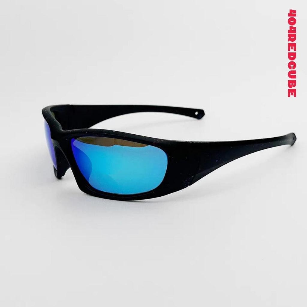 Wraparound Futuristic Gothic Sunglasses