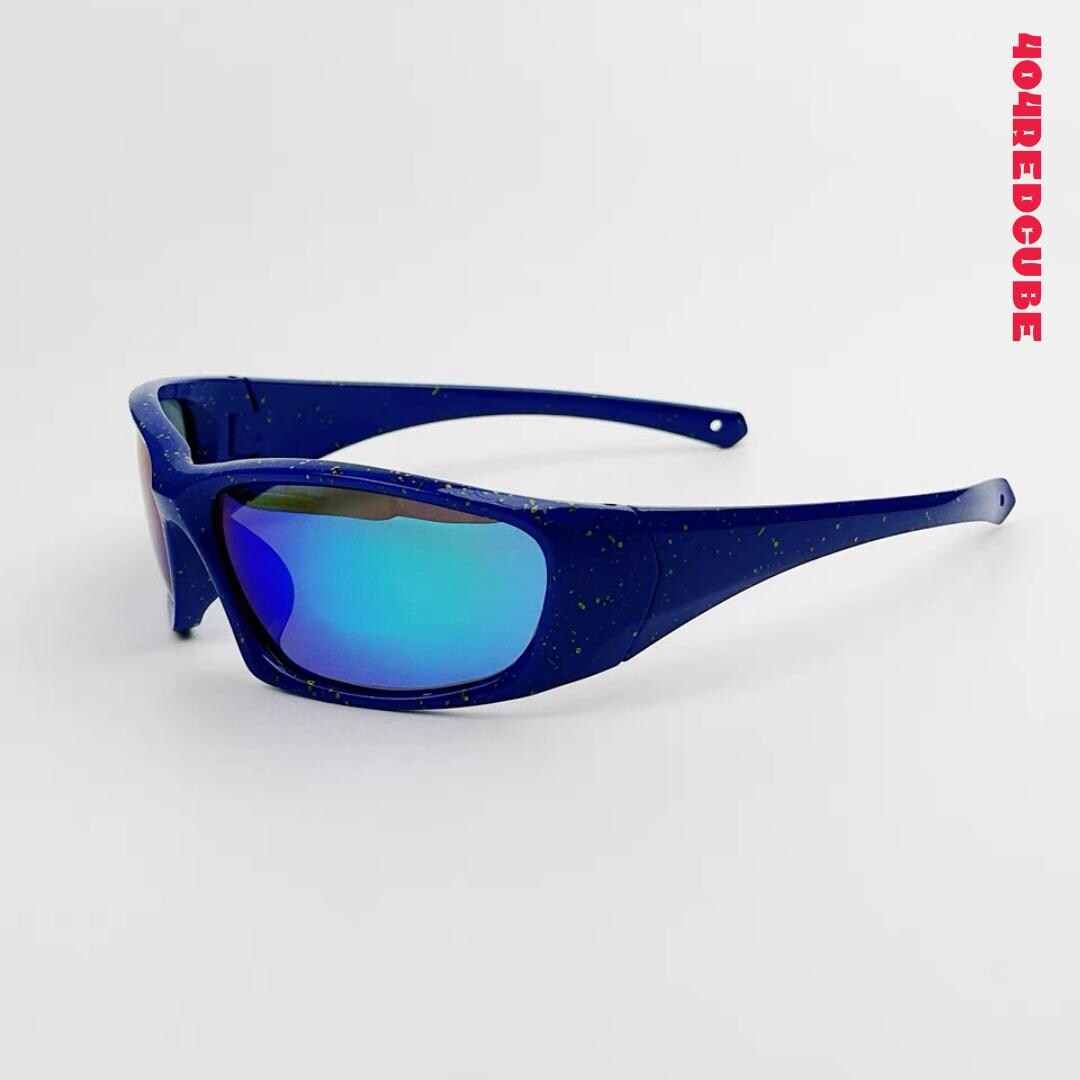Wraparound Futuristic Gothic Sunglasses