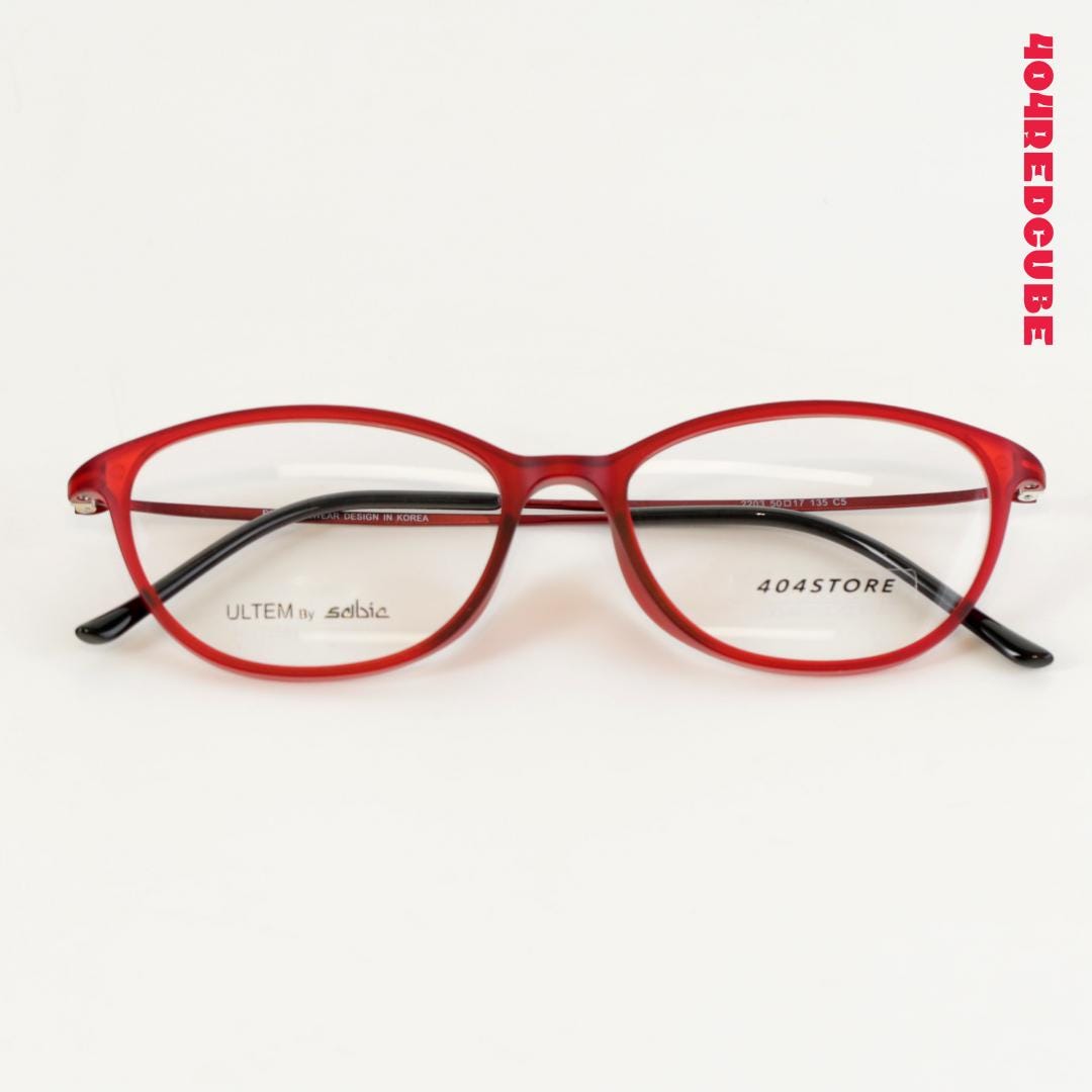 Cat-Eye Oval Acetate Academic Lightweight Optical Frames