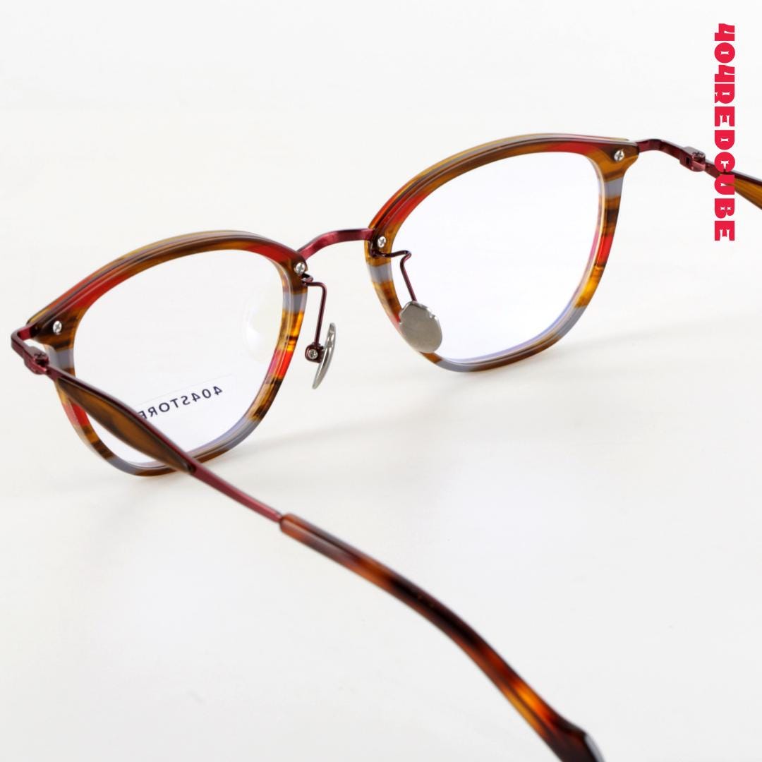 Panto Round Titanium Bookish Optical Frames