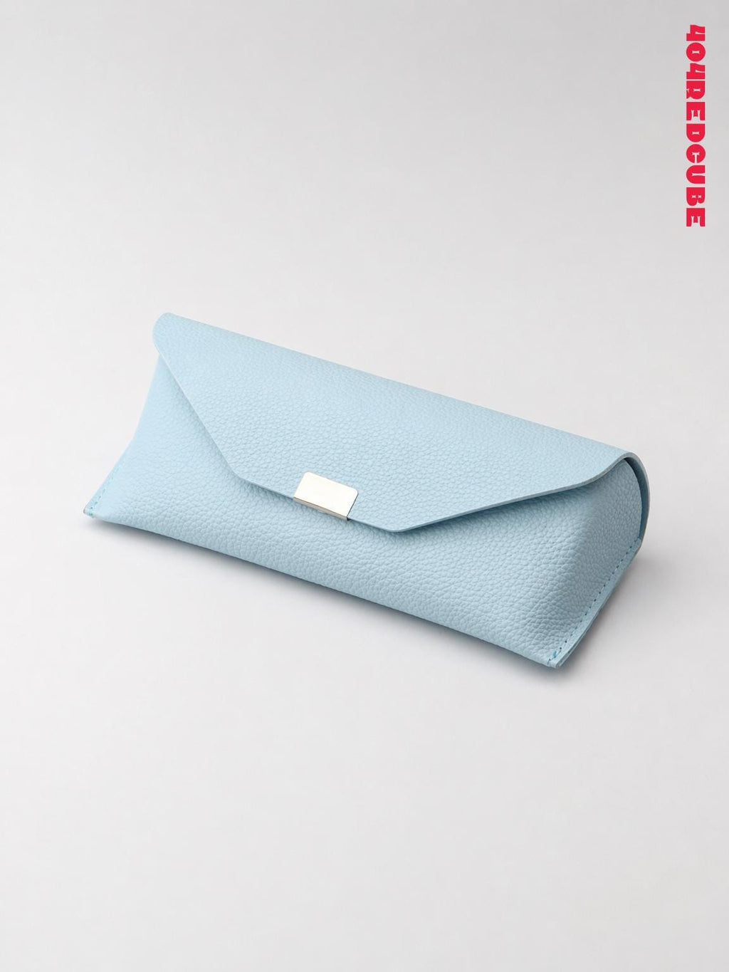 Slim Pebbled Leather Glasses Case