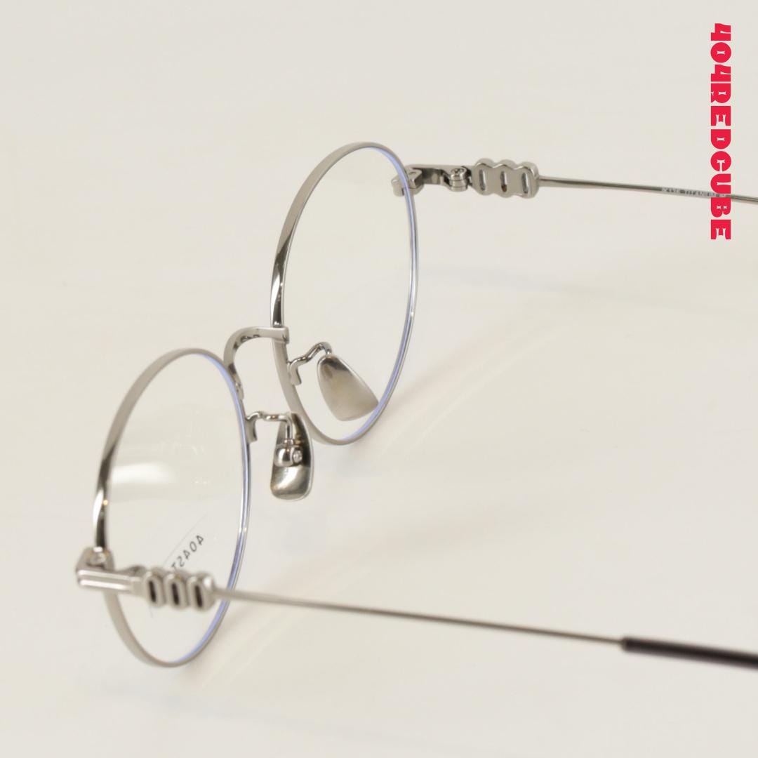 Triple-Ring Oval Titanium Optical Frames