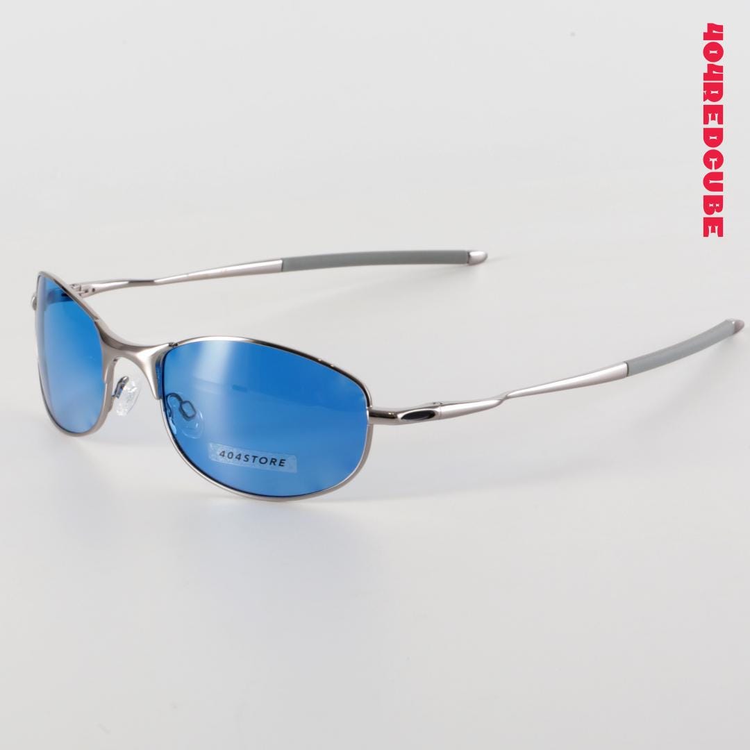 Polarized Sport Wraparound Metal Sunglasses