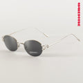 Rimless Oval Metal Sunglasses