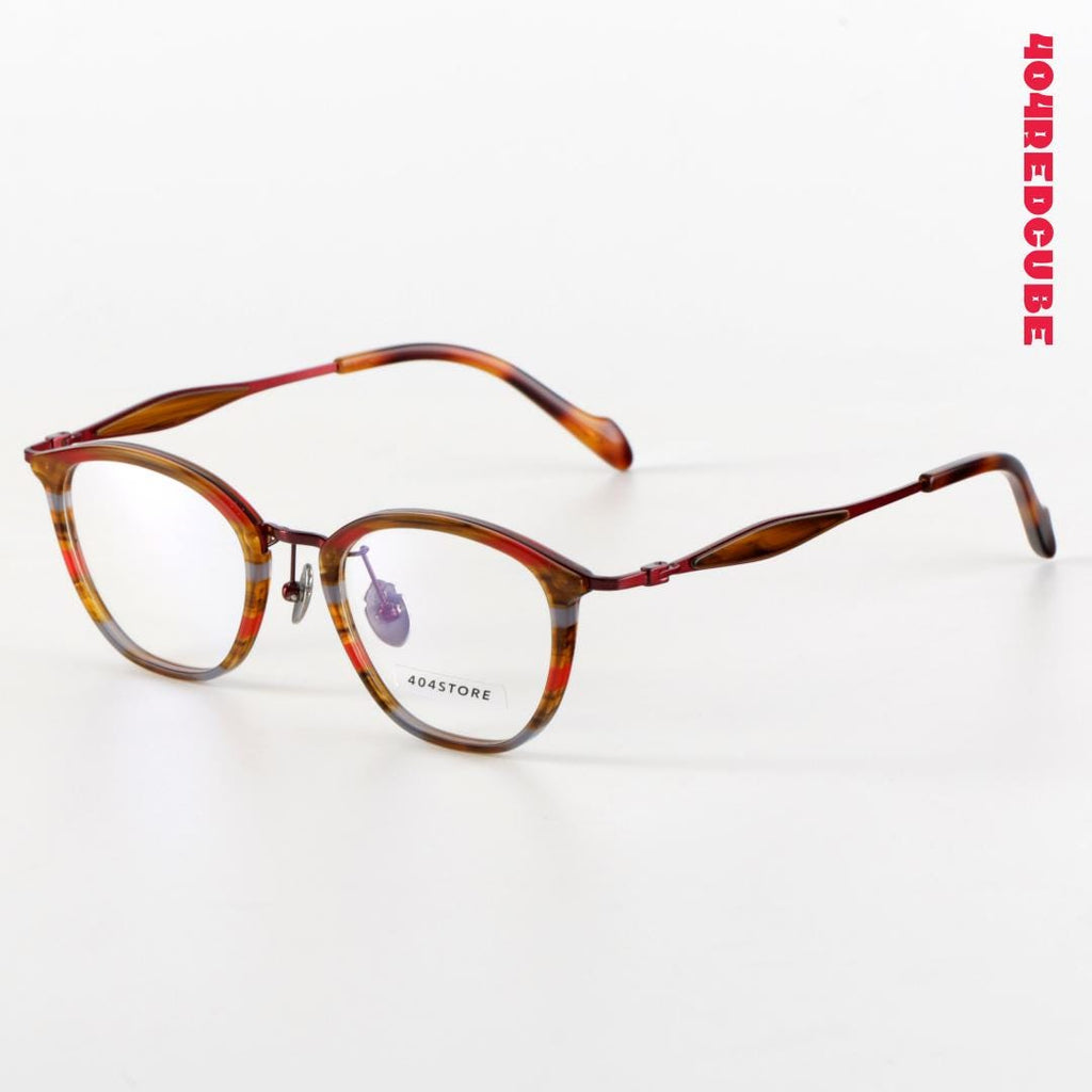 Panto Round Titanium Bookish Optical Frames