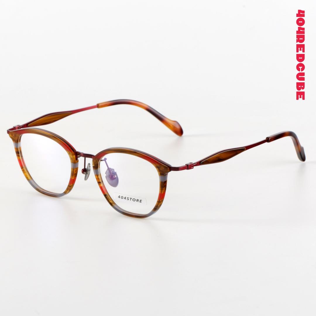 Panto Round Titanium Bookish Optical Frames