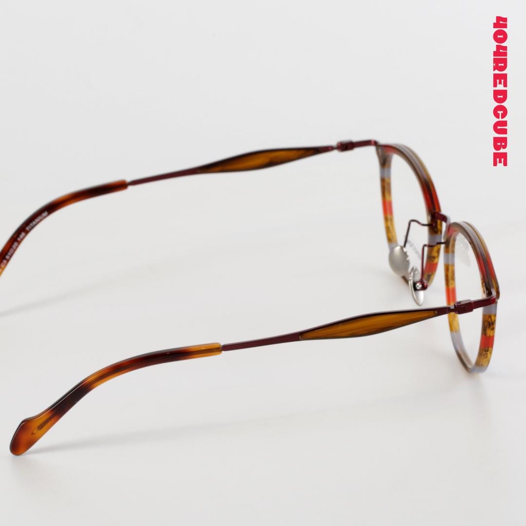 Panto Round Titanium Bookish Optical Frames
