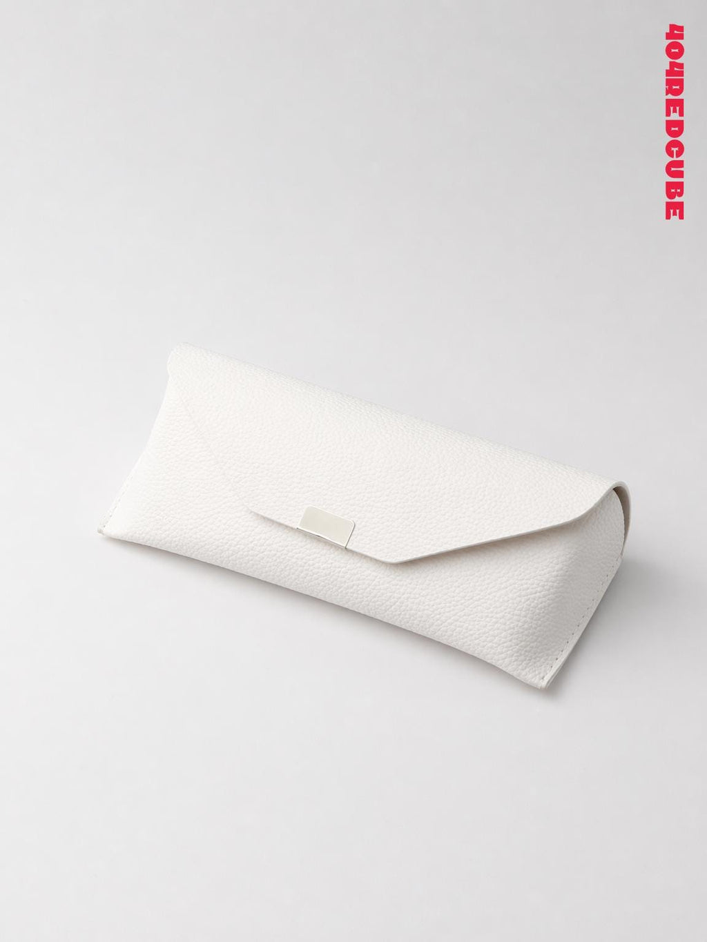 Slim Pebbled Leather Glasses Case