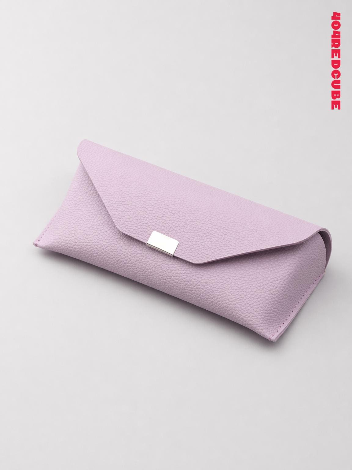 Slim Pebbled Leather Glasses Case