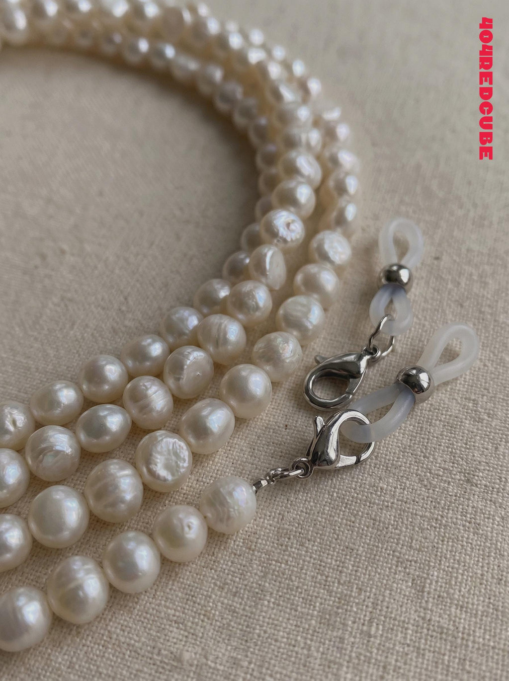 Natural Pearl Beaded Glasses Chain