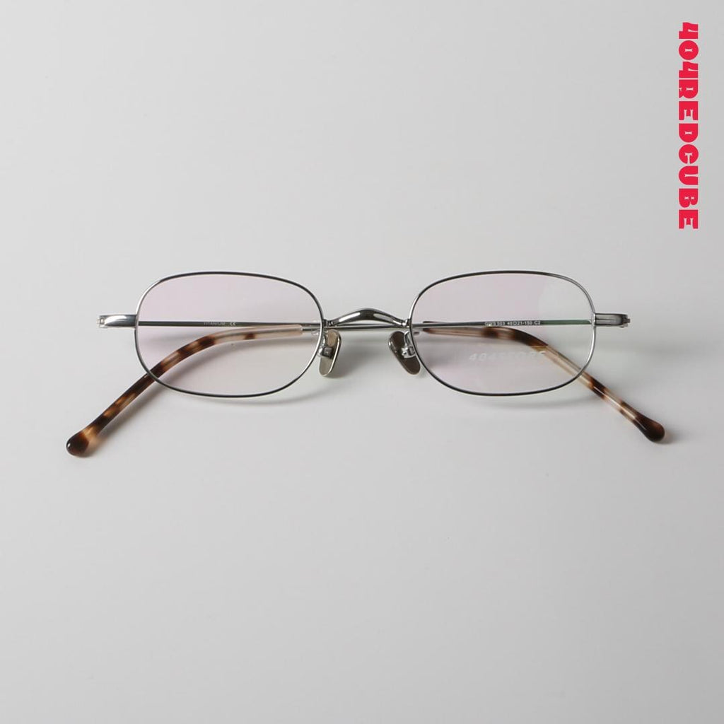 Oval Rectangle Titanium Lightweight Optical Frames