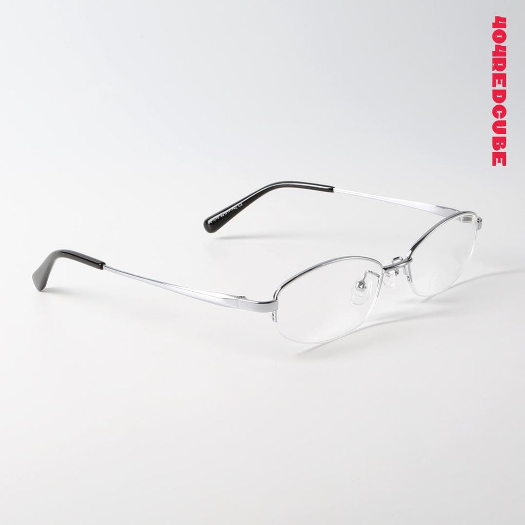 Rimless Oval Titanium Lightweight Optical Frames
