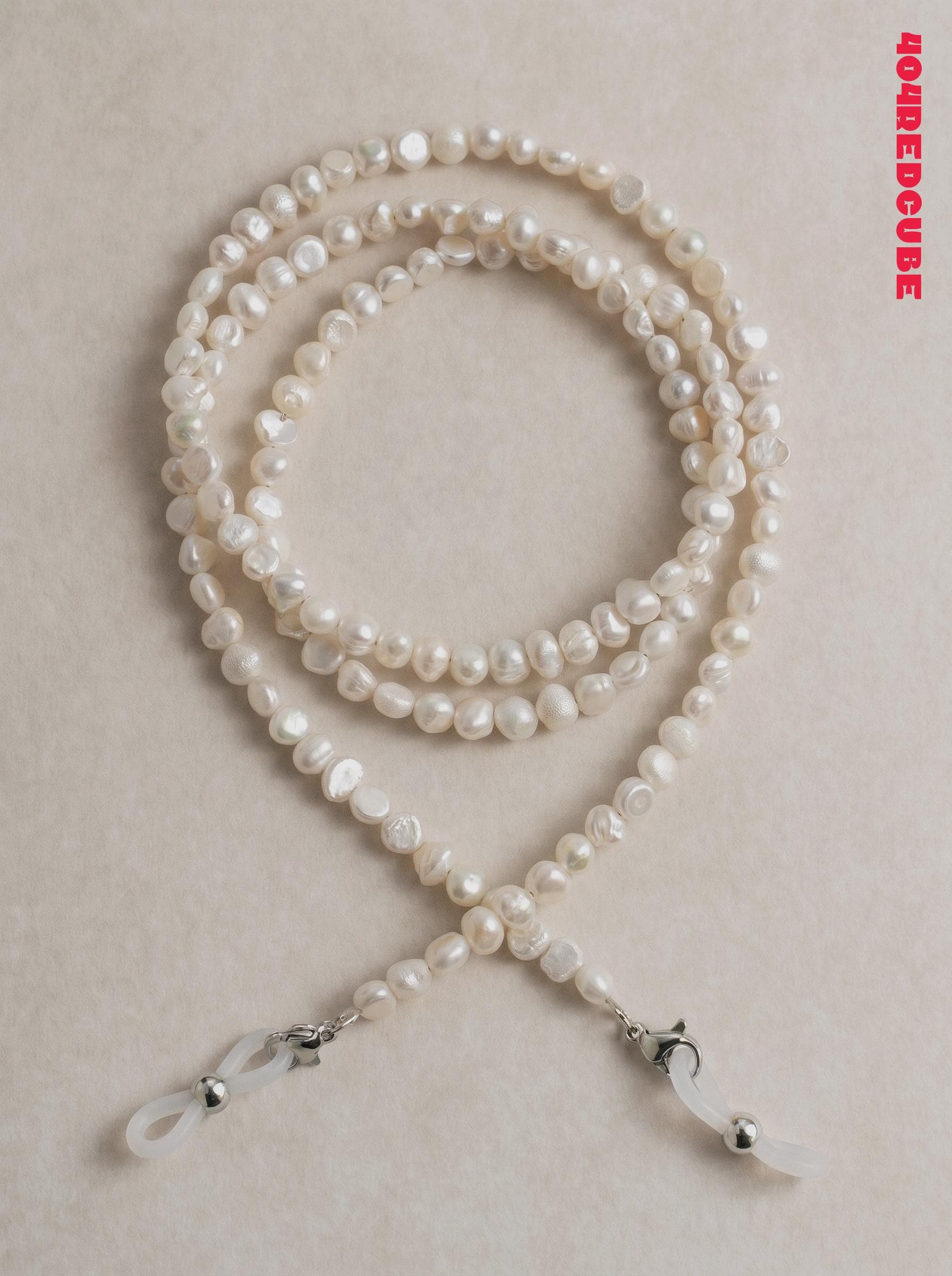 Natural Pearl Beaded Glasses Chain