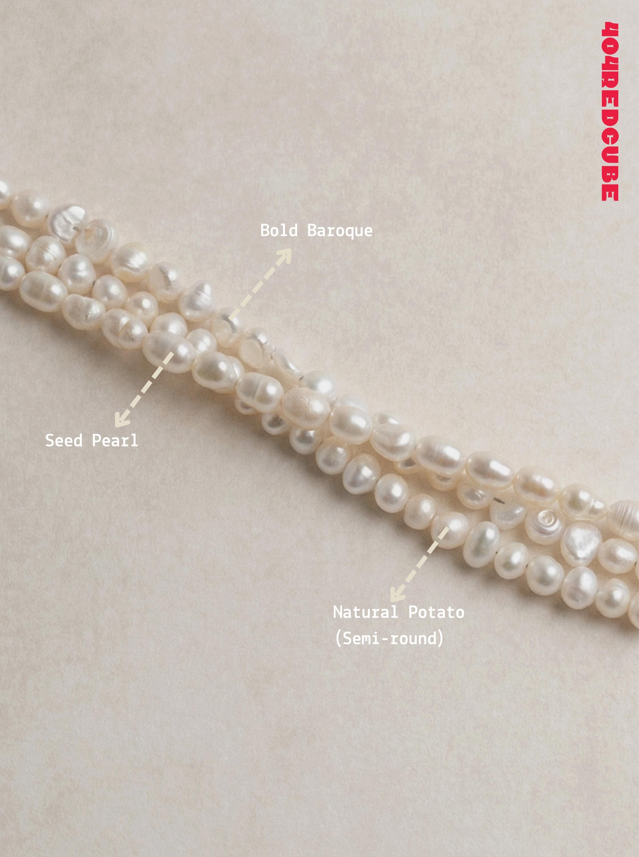 Natural Pearl Beaded Glasses Chain