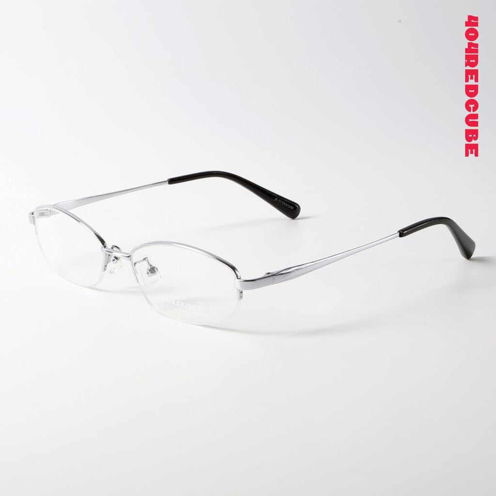 Rimless Oval Titanium Lightweight Optical Frames