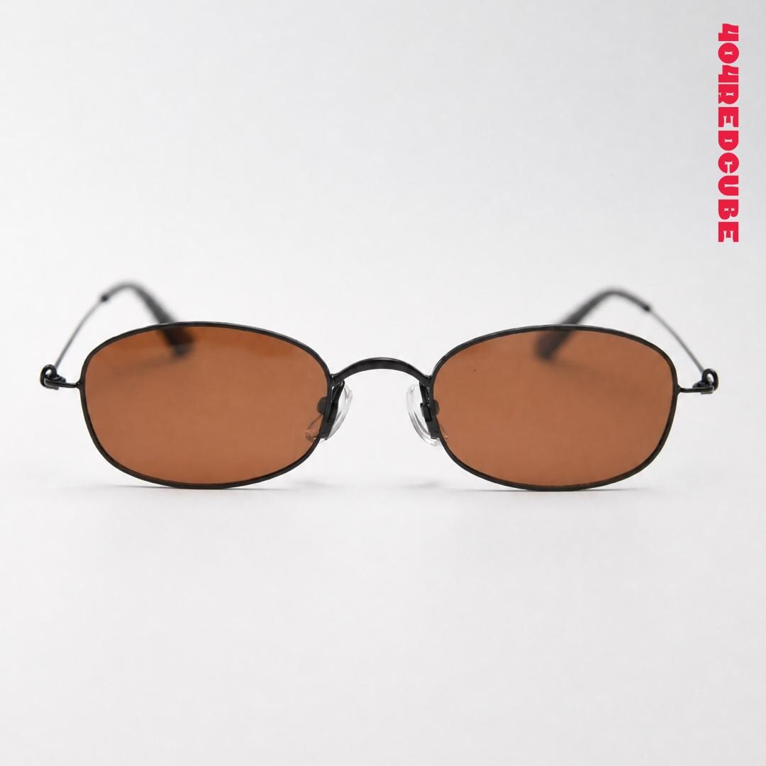 Oval Rectangle Metal Futuristic Gothic Optical Frames