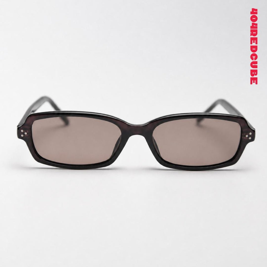 Rectangle Office Siren Minimalist Sunglasses