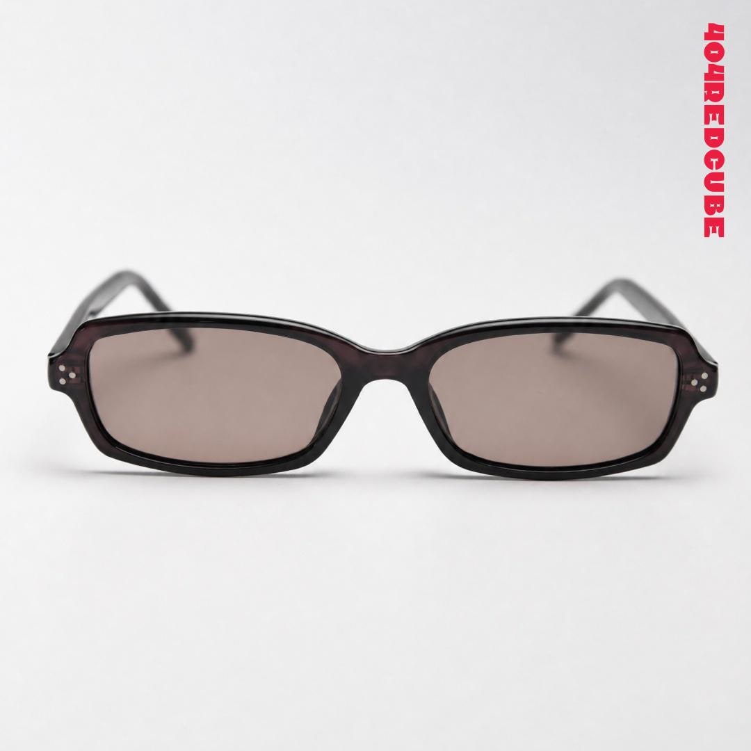 Rectangle Office Siren Minimalist Sunglasses